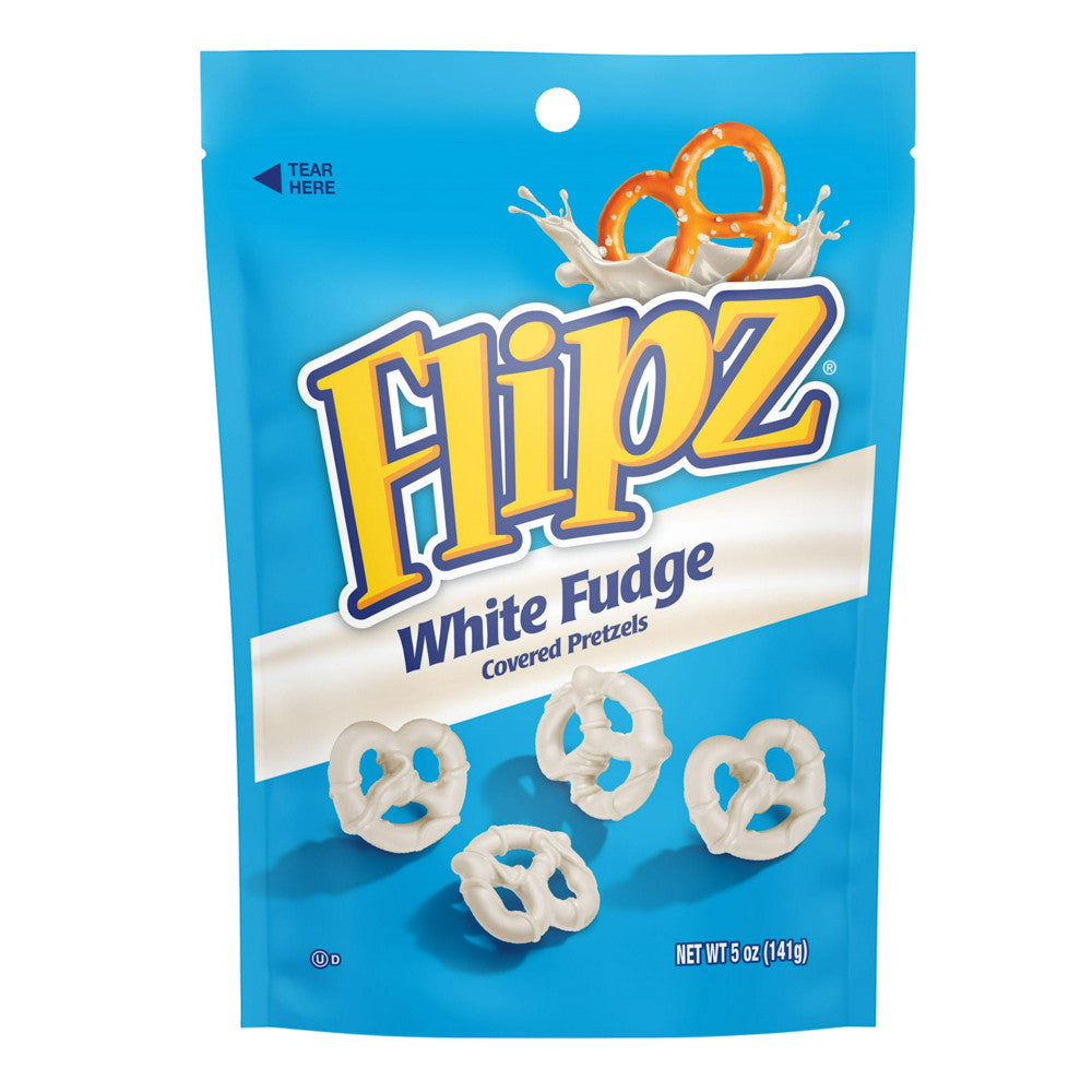 Flipz Pretzels White Fudge Packages, 5 Oz